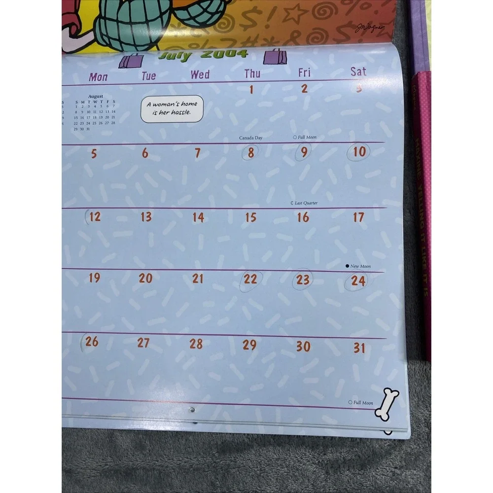 VTG Hallmark Gift Books Maxine 2004 Calendar Not Menopause Lot of 3 Humor HB/TPB